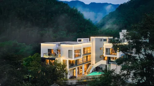 Qixili · Surround Mountain Stream · Designer Villa (Jing Moon Bay Scenic Area)