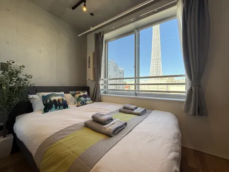 Nestay inn Tokyo skytree Отели рядом с достопримечательностью «Heisei Garden»