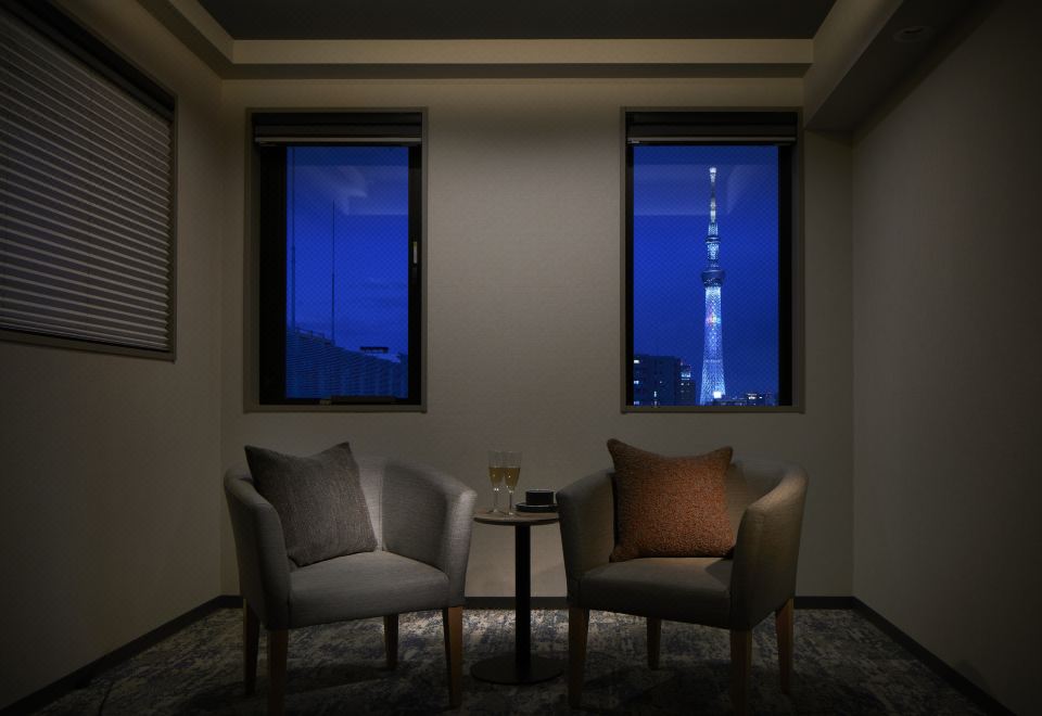 민 아사쿠사 캇파바시 객실 내부