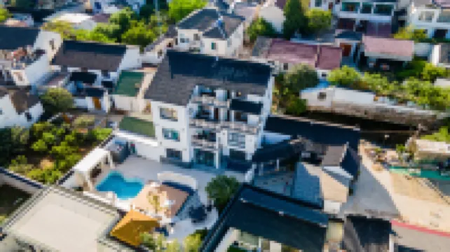 蘇州山水閣·泳池度假民宿（太湖西山景區店） 雨洞附近的飯店