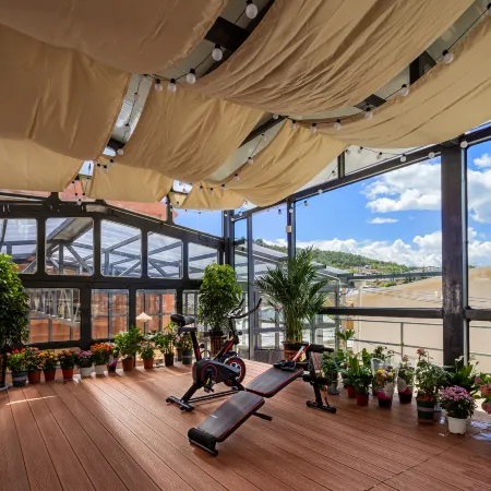 Starry Sea Poetic Retreat  .  Smart AV& Oxygen-Enriched Landscape View Inn