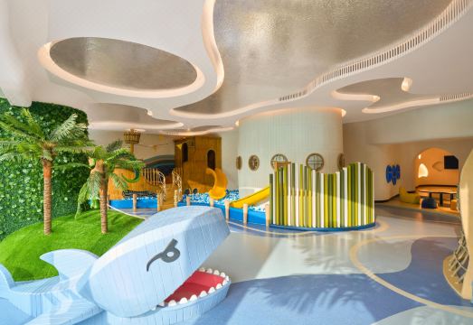 리조트 레스토랑 내부