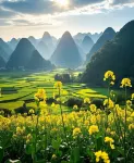 Xingyi Wanfeng Lin Qingfengjuju - vue sur la montagne