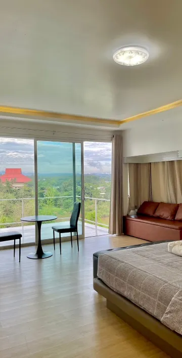 ห้องดีลักซ์ เตียงใหญ่ พร้อมวิวแม่น้ำ