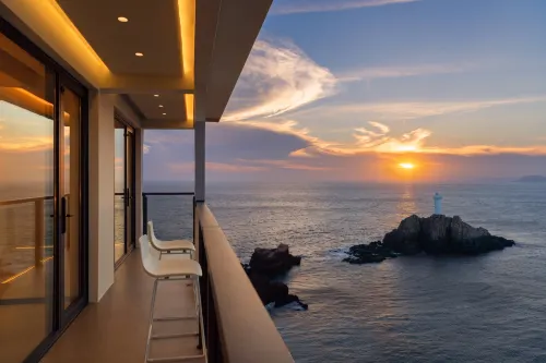 Dongji Cape No.1 Scenic Apartment (Dongfushan) - balcony