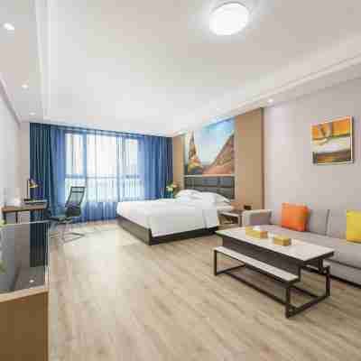 城市座標精品酒店(吐魯番鄯善新城夜市侏羅紀博物館店) Rooms