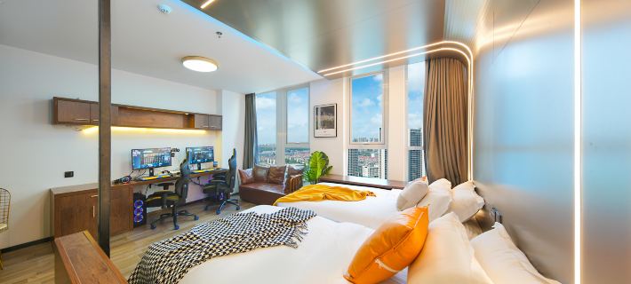 Fengyue Intelligent E-sports Apartment (City Media Plaza) Hotels in Qingdao