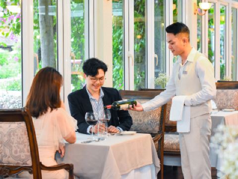 レストラン フラマ リゾート ダナンの写真