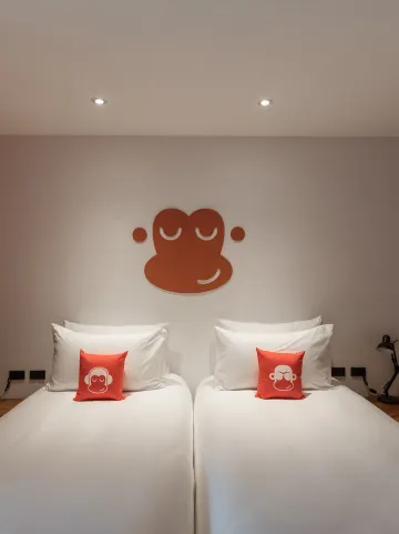 ห้องชิมแปนซี พ็อด (เตียงแฝด)