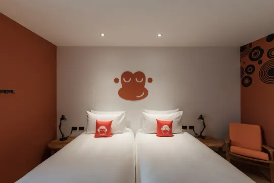 ห้องชิมแปนซี พ็อด (เตียงแฝด)