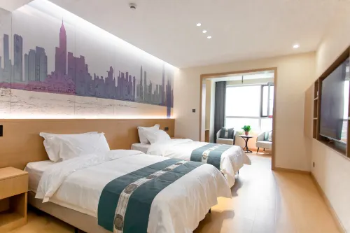 Yasen Shangju Homestay (Tianming Fortune Plaza Zhoukou University of Arts and Sciences) - 2 stelle