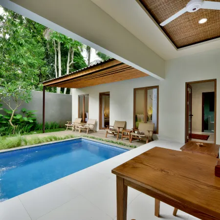 Mahayoga Ubud Private Pool Villa Spa And Resto Отели рядом с достопримечательностью «Храм Сарасвати»