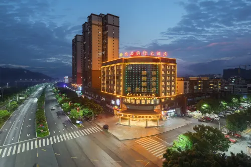 Rongjiang Shangpin International Hotel (Guzhou Dahekou Wharf Branch, Village Super Football Stadium) Hotels in Rongjiang