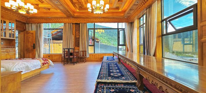 Wangyun Pavilion Homestay (Zhagana Scenic Area Ticket Center) Hotels in Têwo