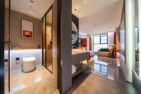 Yeyuchen E-sports Audio-Visual Hotel (Baoding Railway Station Zhili Governor's Office) Отели рядом с достопримечательностью «Baoding Bus Changchengchang Station»