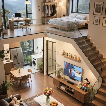 Lane - Light Luxury Loft Apartment (Wangfujing Store)