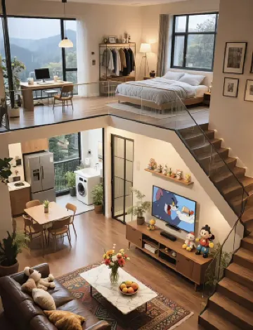 Lane - Light Luxury Loft Apartment (Wangfujing Store)