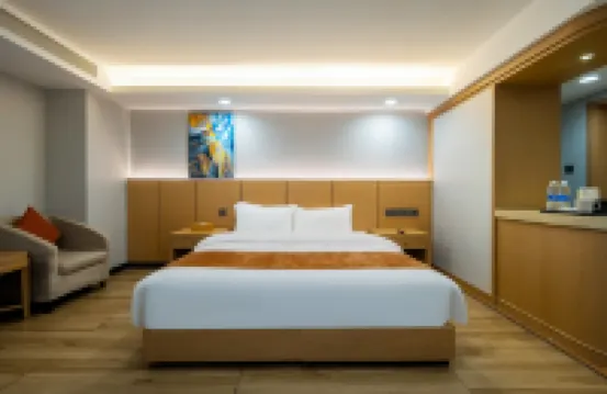 萬邦尊邸飯店（西安高新萬達廣場木塔寺地鐵站店） 高新附近的飯店