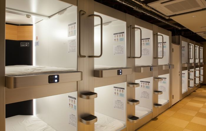 Kanazawa capsulehotel Musashimachi