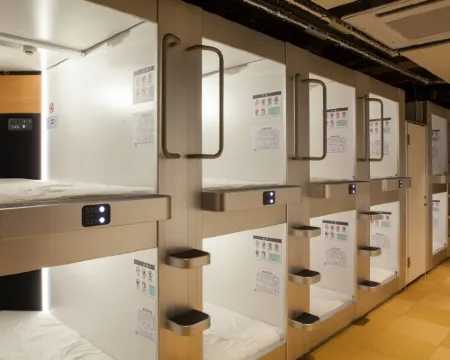 Kanazawa capsulehotel Musashimachi Hotels in Kanazawa