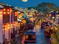 Yiman Hotel (Suzhou Shantang Street Hanshan Temple Store) Hotels near Feng Bridge