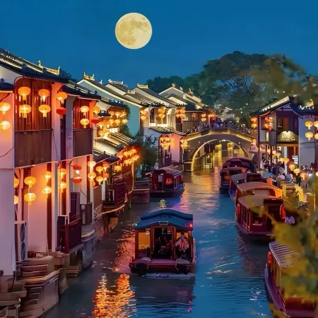 Yiman Hotel (Suzhou Shantang Street Hanshan Temple Store)