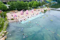 Shaoxing Lanruo Lake · Panoramic Lakeview Resort Villa - مسبح خاص
