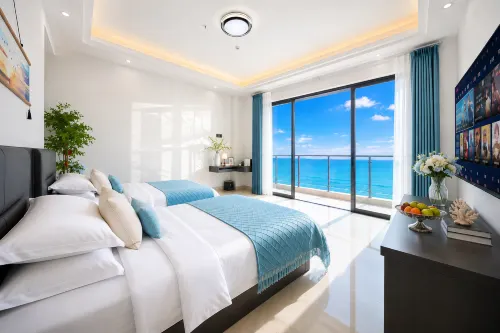 Meizhou Island • Wang Island • Ocean-View Villa with Sunset and Cloudline - مسبح