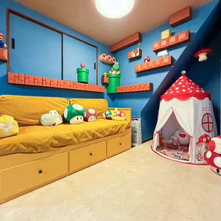 Meeno101 Mushroom House｜Family Stay｜5 Min to USJ｜3 Min to Station｜Direct Airport Access