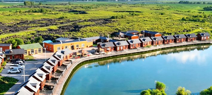 Yushuiyuan Campsite โรงแรมในอู่ต้าเหลียนฉี