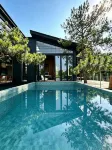 Misty Forest | Golden Dawn on Snow Peaks · Wild Luxury Secluded Mountain Lodge - Romantic