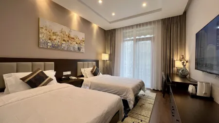 Beijing Fragrant Hill Holiday Business Hotel Отели рядом с достопримечательностью «National Botanical Garden South Garden»