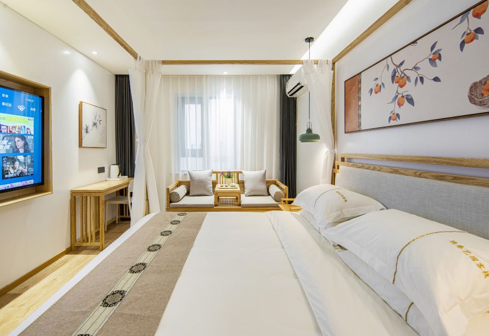 쑤저우 인샹 이수 인의 전통적인 인테리어