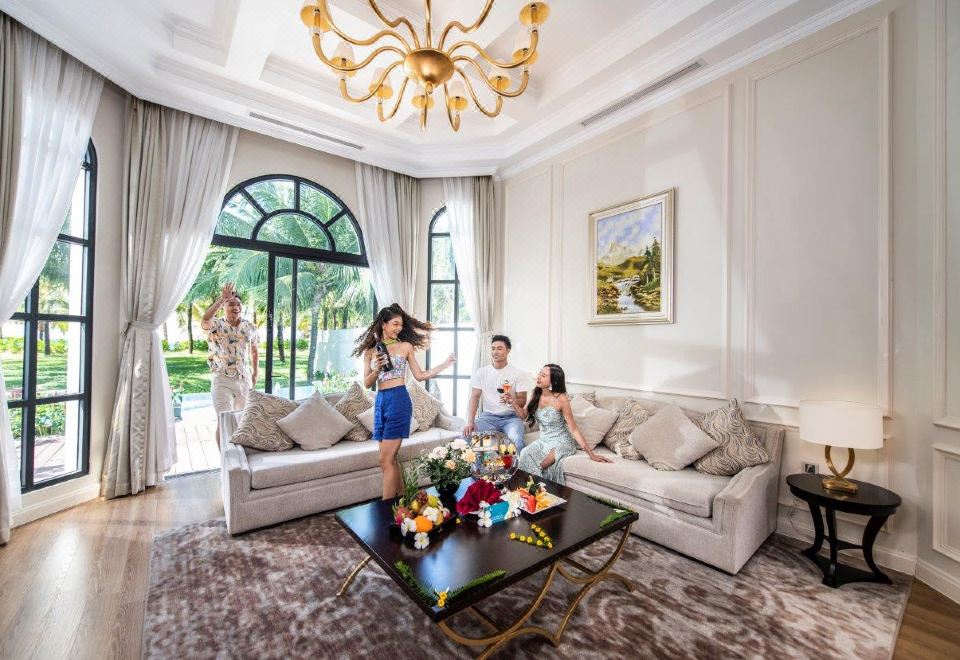 빈펄 원더월드 푸꾸옥의 아름다운 정원과 빌라