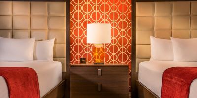 リゾートステューディオスイート クイーンベッド2台 ハイローラービュー バリーズ ラスベガス ホテル&カジノの写真