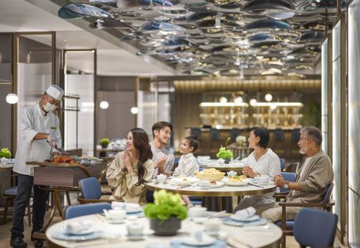 가오슝 시내 고급 호텔 야경