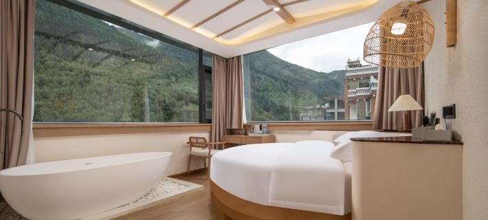 Youran Muju Smart Hotel (Siguniangshan Branch) Отели в г. Сиаоцзинь