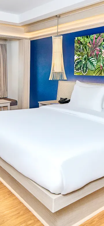 ห้องดีลักซ์ วิวสระน้ำ