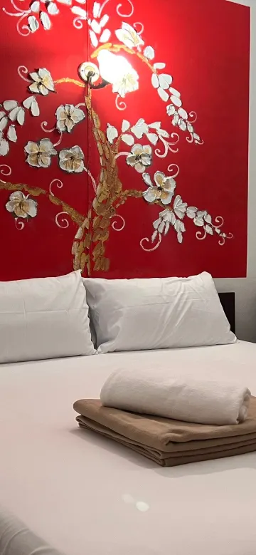 ห้องสแตนดาร์ดดับเบิลพร้อมเครื่องปรับอากาศ