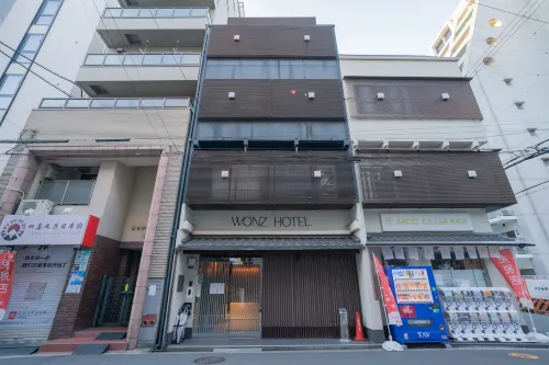 WONZ HOTEL Namba Shinsaibashi Central Area｜self-check-in