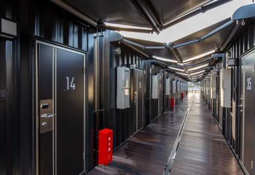 호텔 R9 더 야드 나카츠의 객실 내부