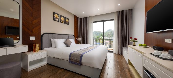 Cat Ba Seoul 2 Hotel & Apartment Hotéis em Haiphong