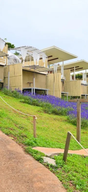 บังกะโลครอบครัวพร้อมพัดลม