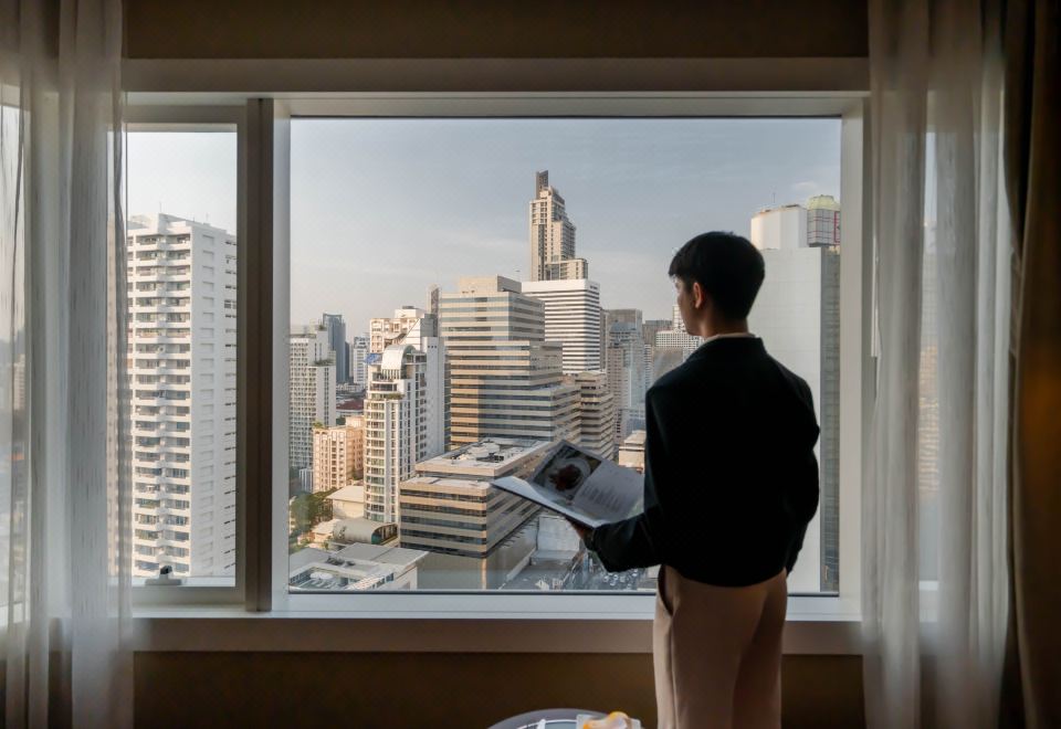 힐튼 방콕 그란데 아속 수영장