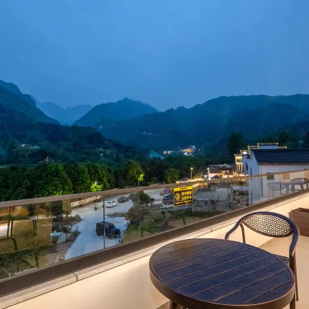 Jiuhua Mountain · Huijing | Pool Panoramic Mountain View 360° Villa (Jiuhua Mountain Scenic Area)