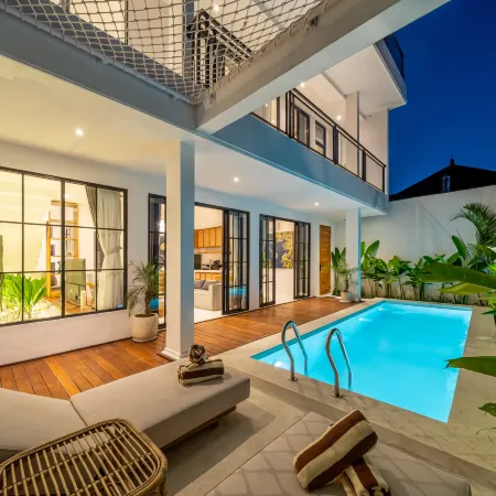 Casa Luma villa - 2BR Private Pool Villa with Rooftop,Jacuzzi & Rice Field View