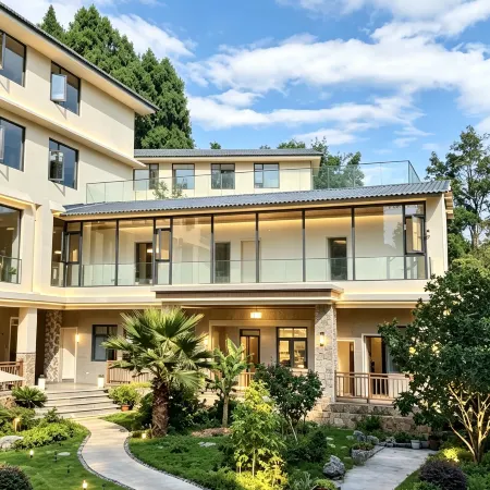 Yueting Lanshe Banshan Yazhu Hotel (Chengdu Tianfu International Airport)