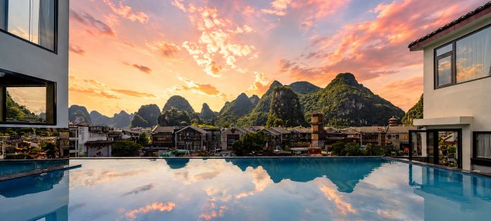 Aiyuan Resort Hotel, West Street, Yangshuo, Guilin Hoteles en Yangshuo