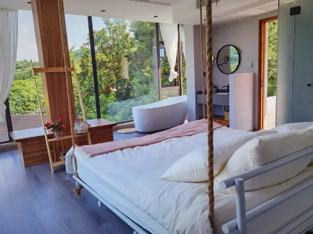 yanziwu   house Отели рядом с достопримечательностью «Pingqiao Stone Dam»