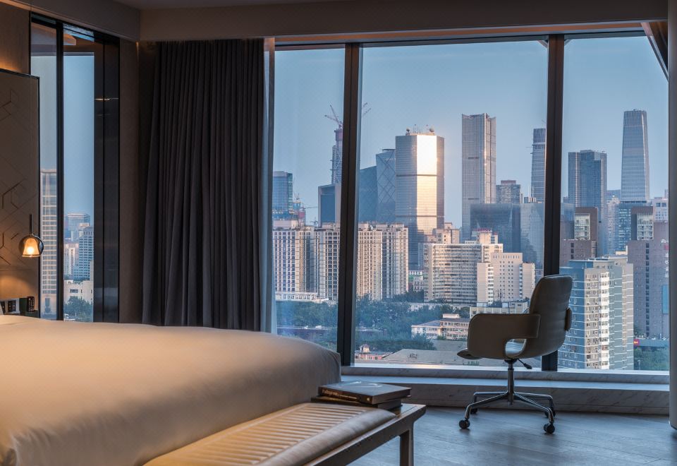 인터컨티넨탈 베이징 싼리툰의 럭셔리한 실내 모습